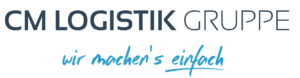 Logo der CM Logistik Gruppe auf Transparentem Hintergrund