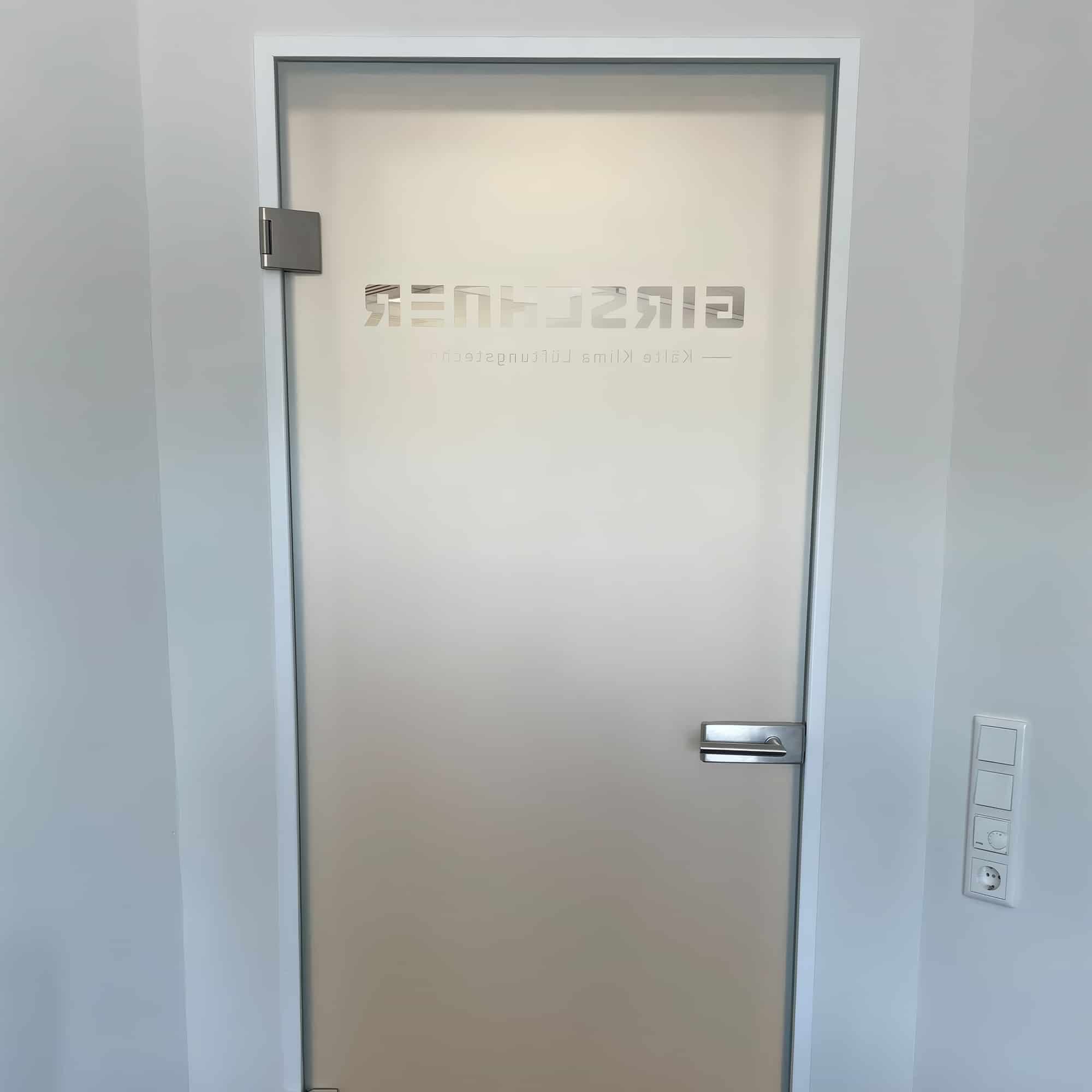 Türbeschriftung Innenraum