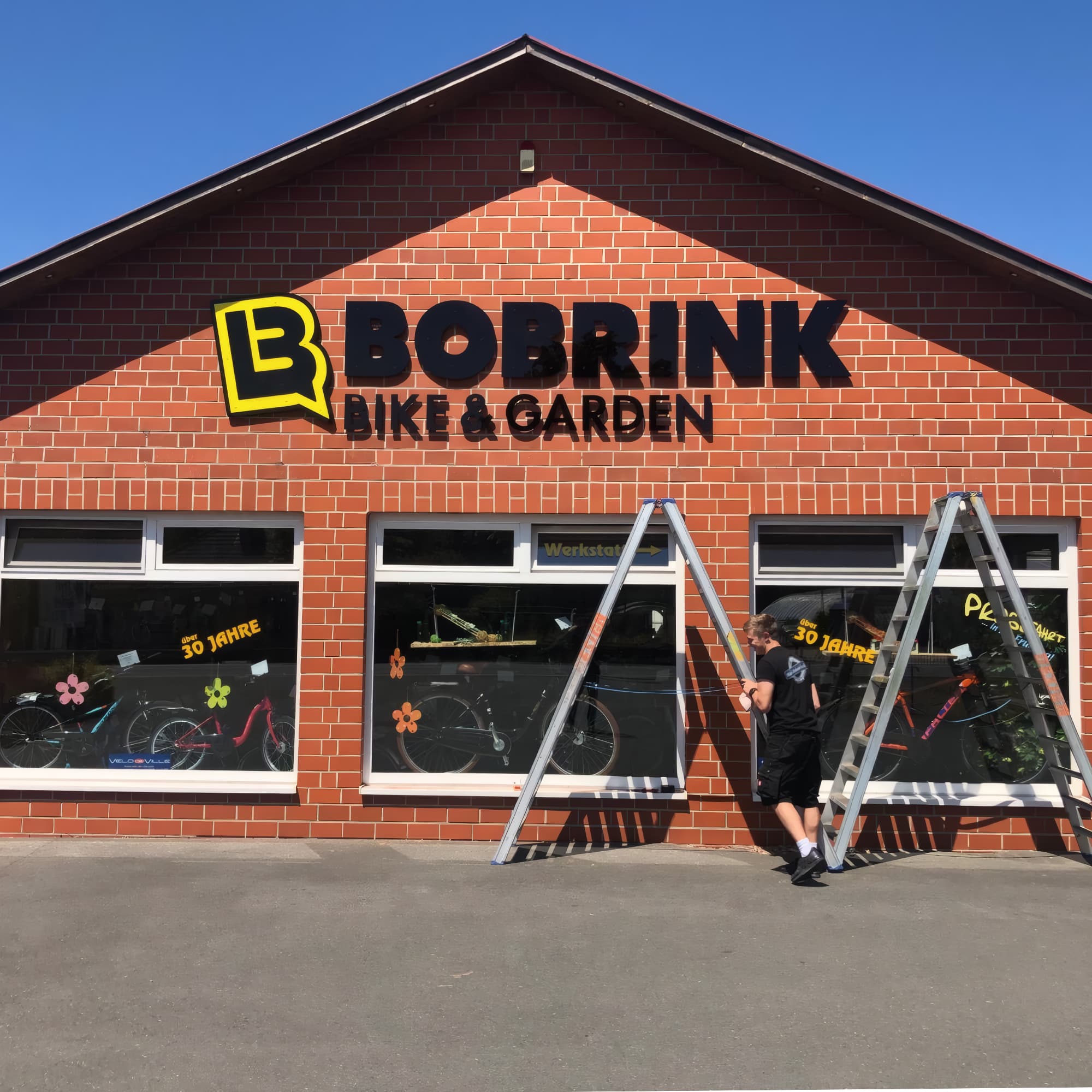 Gebäudebeschriftung Bobrink