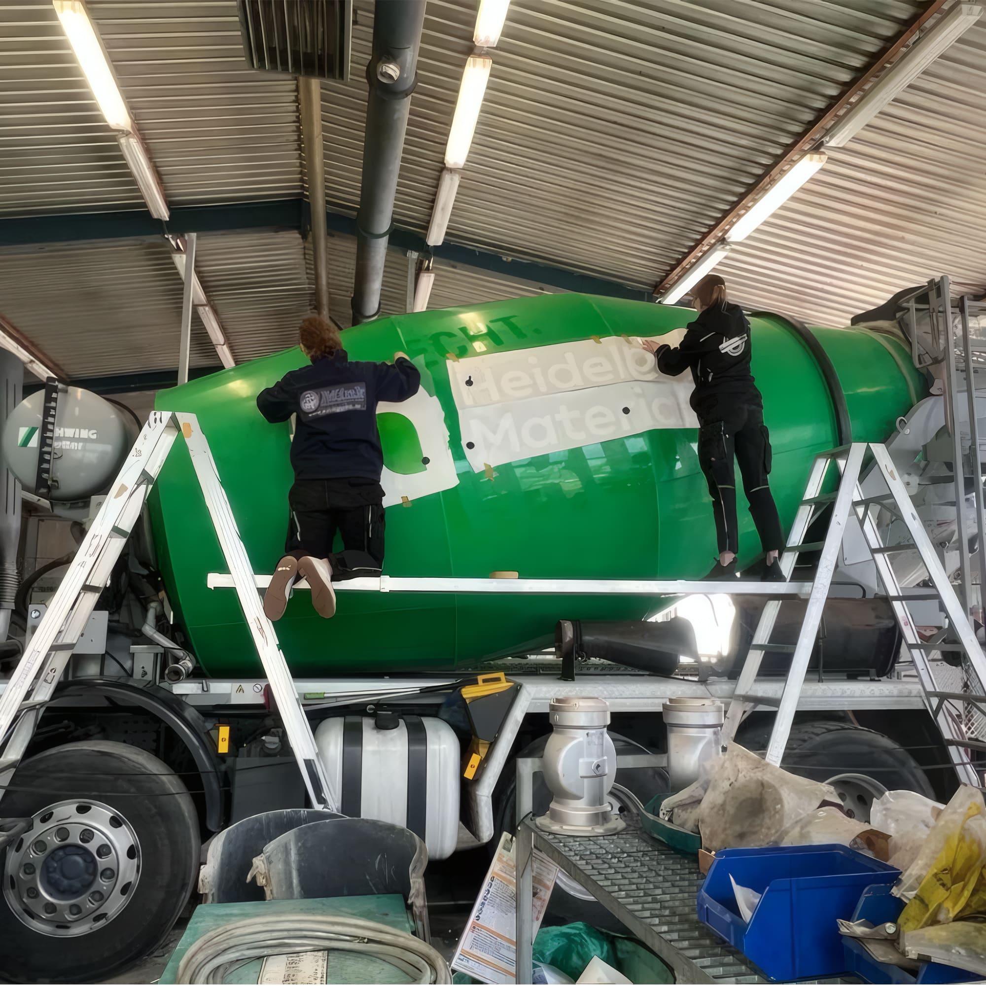 Spezialfahrzeug Betonmischer