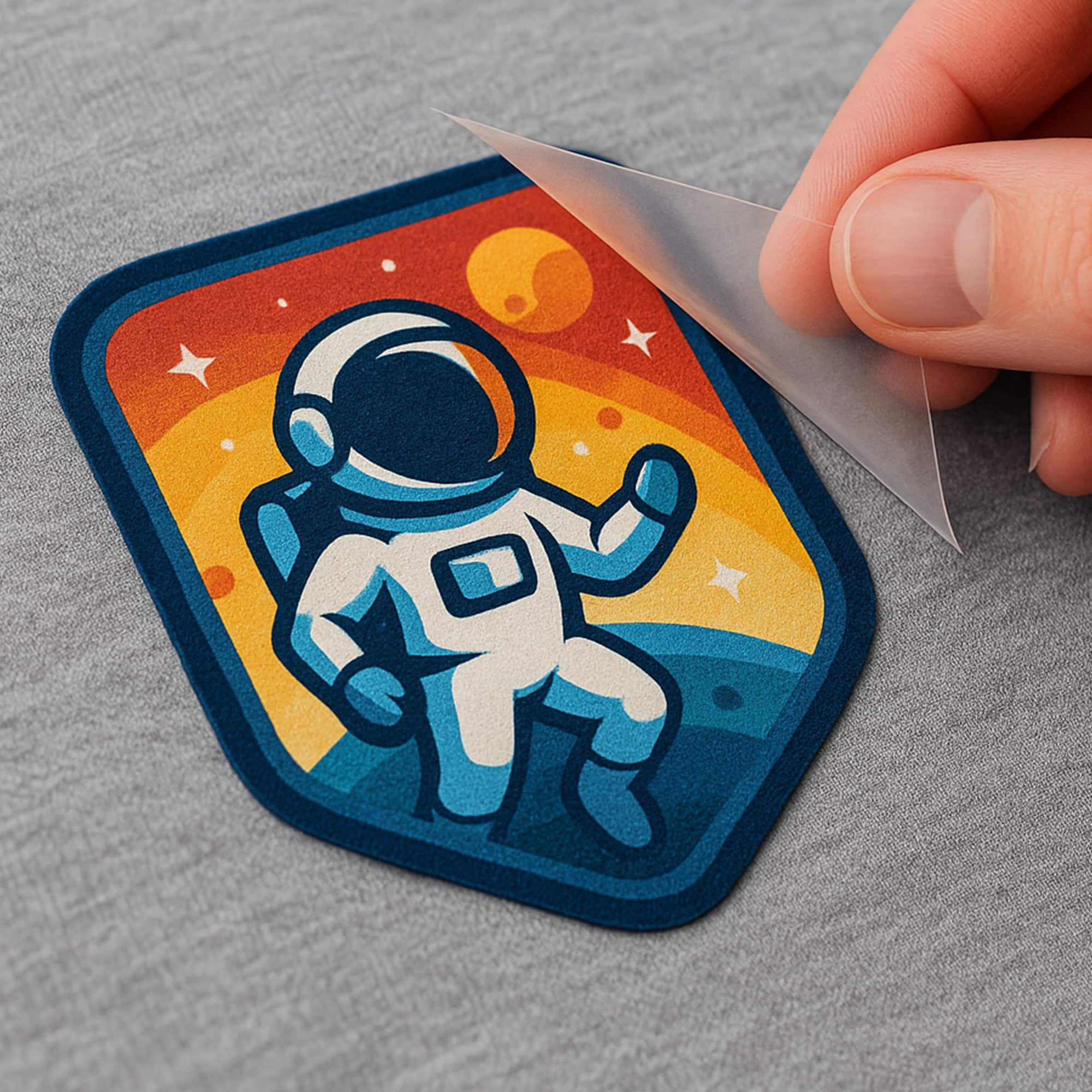 Anbringung eines Digitalpatches