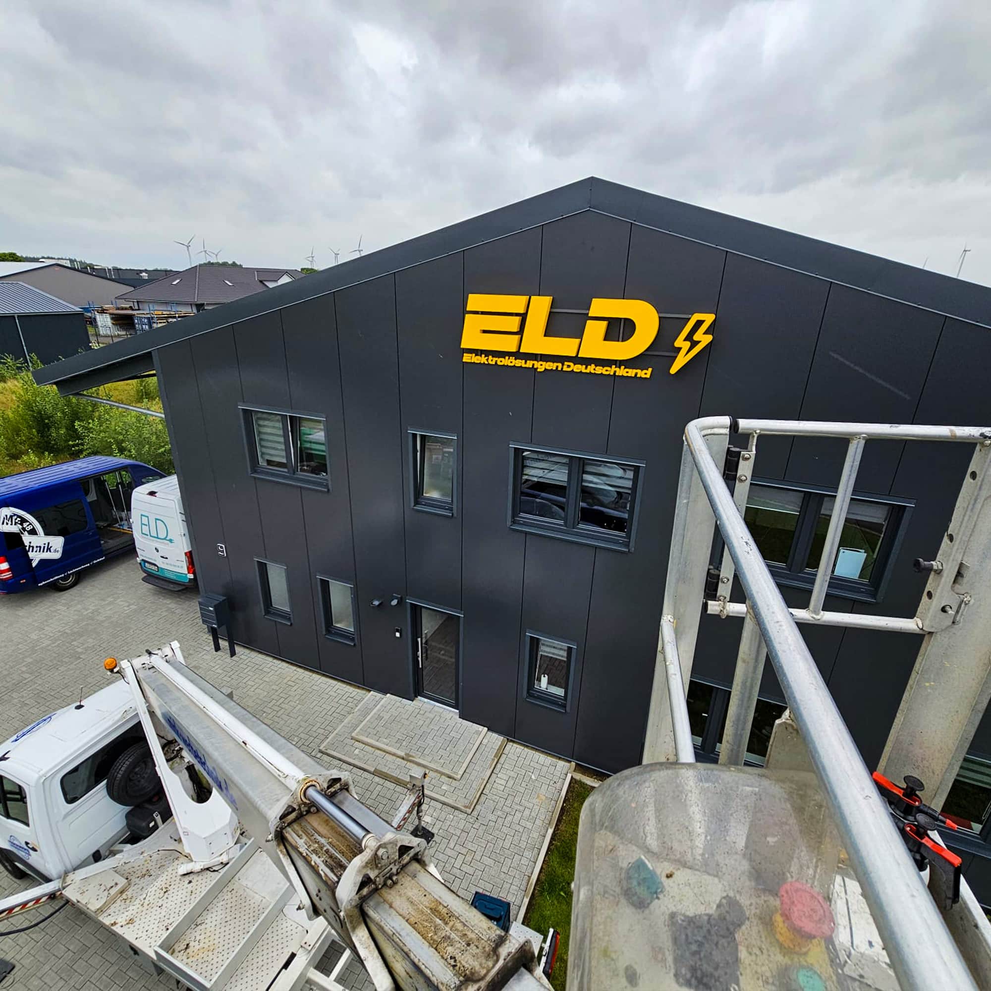 Ausblick vom Steiger